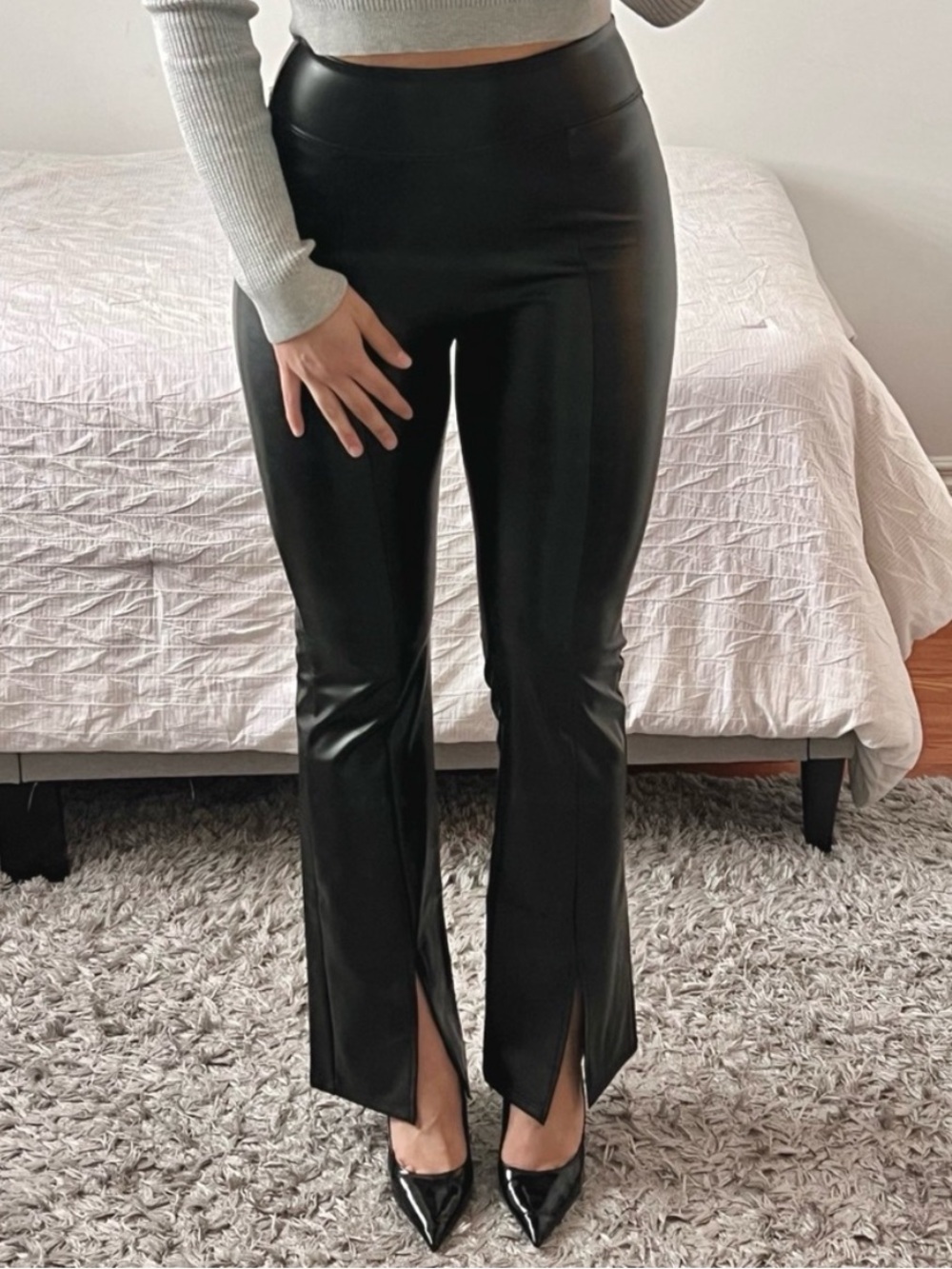 Abercrombie leather pants